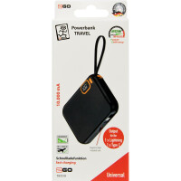 2GO Powerbank Travel 10000mAh USB-C
