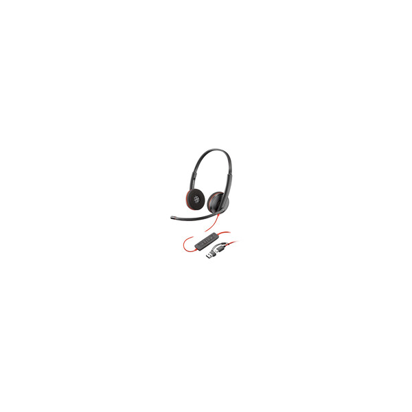 HP Poly BW 3220 Stereo USB-C HS+USB-C/A - Headset - Stereo