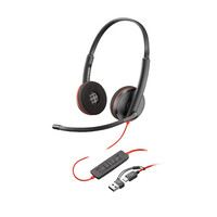 HP Poly BW 3220 Stereo USB-C HS+USB-C/A - Headset - Stereo