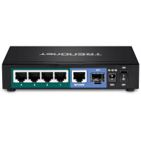 TRENDnet TPE-TG611 - Gigabit Ethernet (10/100/1000) - Vollduplex - Power over Ethernet (PoE) - Wandmontage