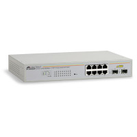 Allied Telesis 8 port Gigabit WebSmart Switch - Managed -...