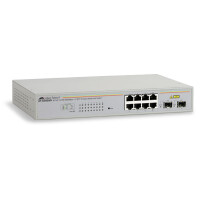 Allied Telesis 8 port Gigabit WebSmart Switch - Managed -...