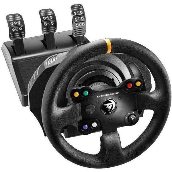 ThrustMaster TX Racing - Leather Edition - Lenkrad- und Pedale-Set
