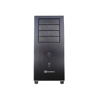 SilverStone TJ04-E - Midi Tower - PC - Schwarz - Silber - ATX - CEB - micro ATX - Aluminium - Stahl - 16,8 cm