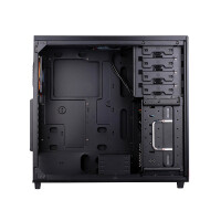 SilverStone TJ04-E - Midi Tower - PC - Schwarz - Silber - ATX - CEB - micro ATX - Aluminium - Stahl - 16,8 cm
