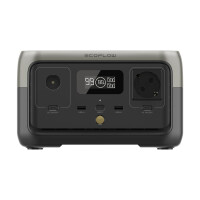 Ecoflow River 2 - Lithium-Eisen-Phosphat (LiFePO4) - AC - Zigarettenanz&uuml;nder - Solar - USB - 256 Wh - 360 W - 300 W - Reiner Sinus