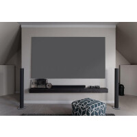 Elite Screens "Aeon Edge Free AR110DHD3" Rahmenleinwand kein sichtbarer Rahmen 243,8cm x 137,2cm (BxH) 16:9 - Manuell - 2,79 m (110 Zoll) - 2,44 m - 137,2 cm - 16:9 - Grau