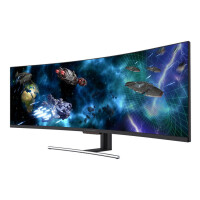 LC-Power LC-M49-DFHD-144-C-Q - 124,5 cm (49 Zoll) - 3840 x 1080 Pixel - UltraWide Full HD - QLED - 6 ms - Schwarz