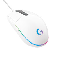 Logitech G G203 Lightsync - USB Typ-A - 8000 DPI - 1 ms - Weiß