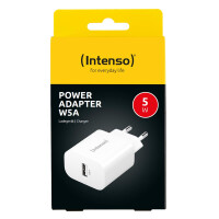 Intenso 1x USB-A Adapter weiß