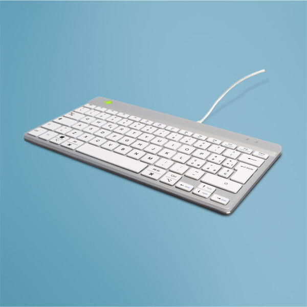 R-Go Compact Break e nomic keyboard QWERTY IT wired