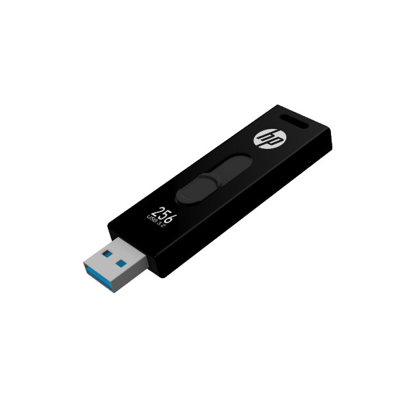 HP x911w - 256 GB - USB Typ-A - 3.2 Gen 1 (3.1 Gen 1) - 410 MB/s - Dia - Schwarz