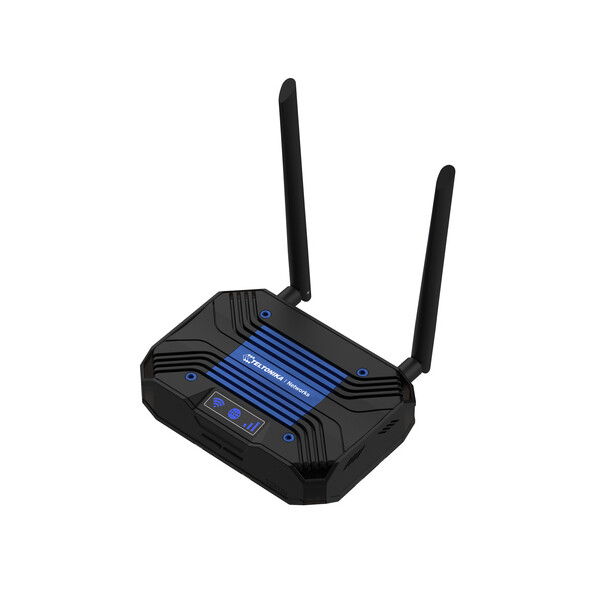 Teltonika TCR100 - Wi-Fi 5 (802.11ac) - Dual-Band (2,4 GHz/5 GHz) - Eingebauter Ethernet-Anschluss - 4G - Schwarz - Tabletop-Router