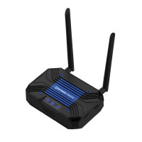 Teltonika TCR100 - Wi-Fi 5 (802.11ac) - Dual-Band (2,4 GHz/5 GHz) - Eingebauter Ethernet-Anschluss - 4G - Schwarz - Tabletop-Router