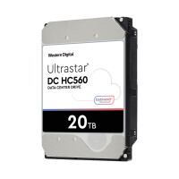 WD Ultrastar 0F38754 - 3.5 Zoll - 20000 GB - 7200 RPM