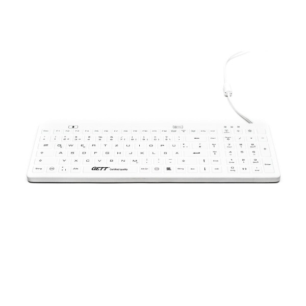GETT KG24229 - Volle Größe (100%) - Kabelgebunden - USB - Weiß