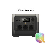 Ecoflow River 2 Pro - Lithium-Eisen-Phosphat (LiFePO4) - AC - Gleichstrom - Solar - USB - 768 Wh - 800 W - 800 W - 1600 W