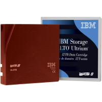 IBM Ultrium 8 - Leeres Datenband - LTO - 12000 GB - 30000 GB - 2,5:1 - Rot