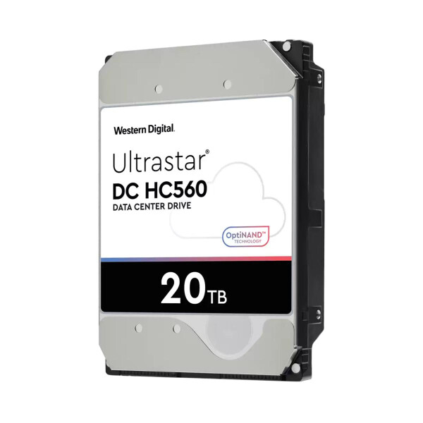 WD 3.5in 26.1MM 20000GB 512MB 7200RPM SAS ULTRA 512E TCG P3 DC HC560 (No_SERIES_FAM - Festplatte - Serial Attached SCSI (SAS)