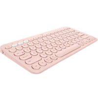 Logitech K380 Multi-Device Bluetooth® Keyboard - Mini - Bluetooth - Pink