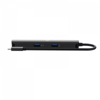 V7 UCMINIDOCK-PT - Andocken - USB 3.2 Gen 1 (3.1 Gen 1) Type-C - 100 W - 10,100,1000 Mbit/s - Schwarz - 5 Gbit/s
