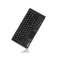 KeySonic Tas KSK-5031IN UK IP68 Silikon W-dicht retail - Tastatur - 87 Tasten