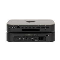 OWC miniStack STX - HDD / SSD-Gehäuse - 3.5/5.25 Zoll - M.2 - PCI Express - USB Anschluss - Schwarz