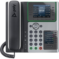 Poly EDGE E400 - IP-Telefon - Schwarz - Grau -...