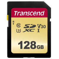 Transcend 128GB UHS-I U3 SD - 128 GB - SDXC - Klasse 10 -...