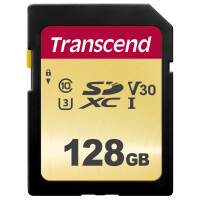 Transcend 128GB UHS-I U3 SD - 128 GB - SDXC - Klasse 10 - UHS-I - 95 MB/s - 60 MB/s