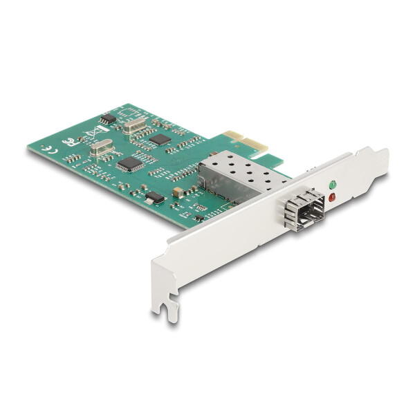 Delock PCI Express x1 Karte zu 1 x SFP Slot 100Base-FX RTL - Netzwerkkarte - PCI-Express