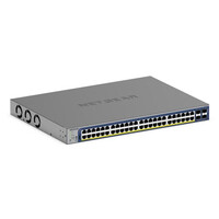 Netgear 48P GE POE+ SMART SWTH W/10G SFP+ (GS752TXPV3)