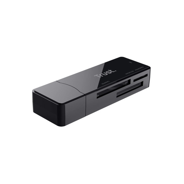 Trust NANGA - MS Micro (M2) - Speicherstick (MS) - MicroSD (TransFlash) - SD - Schwarz - USB 3.2 Gen 1 (3.1 Gen 1) Type-A - Windows 10 Education - Windows 10 Education x64 - Windows 10 Enterprise - Windows 10 Enterprise x64,... - Mac OS X 10.5 Leopard - B