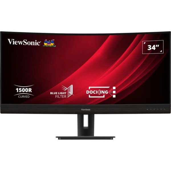 ViewSonic LED monitor - QHD 34 inch curved 21 9 - 400 nits - 5ms incl 2x5W speakers 100Hz - 34"