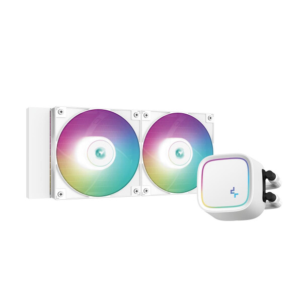 Deepcool LE520 WH - All-in-One-Flüssigkeitskühler - 12 cm - 85,85 cfm - Weiß