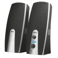 Trust MiLa 2.0 Speaker Set - Schwarz - Silber - 5 W - 10...