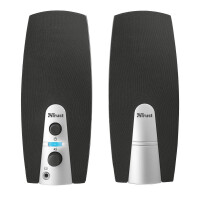 Trust MiLa 2.0 Speaker Set - Schwarz - Silber - 5 W - 10...