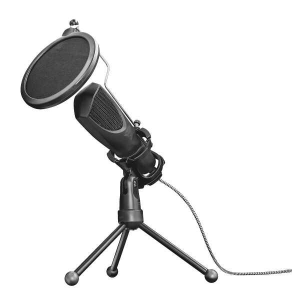 Trust GXT 232 Mantis - PC-Mikrofon - 50 - 16000 Hz - Omnidirektional - Verkabelt - USB - Schwarz