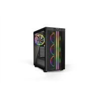 Be Quiet! PURE BASE 500 FX Black - Midi Tower - PC - Schwarz - ATX - micro ATX - Mini-ITX - Acrylnitril-Butadien-Styrol (ABS) - Stahl - Gaming