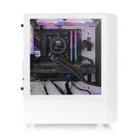 Thermaltake S200 TG ARGB - Midi Tower - PC - Weiß - ATX - micro ATX - Mini-ITX - SPCC - 16,6 cm