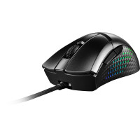 MSI CLUTCH GM51 LIGHTWEIGHT WIRELESS - rechts - Optisch - RF Wireless + Bluetooth + USB Type-C - 26000 DPI - 1 ms - Schwarz
