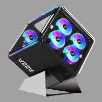 AZZA Cube 802 - Cube - PC - Schwarz - ATX - micro ATX -...