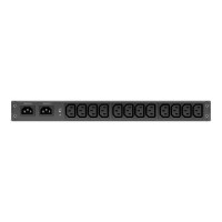APC AP4421A - Rackmount - 1U - LCD - 12 AC-Ausgänge...