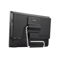 Shuttle All-In-One Barebone P52U - 15.6" Multi-Touch-Screen - Celeron 5205U,Wifi - IP54 - lüfterlos - 24/7 Dauerbetrieb - All-in-One - All-in-One-PC-Barebone - Intel SoC - DDR4-SDRAM - M.2 - Serial ATA III - 65 W