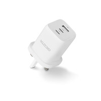 Dicota Compact 3-Port GaN Wall Charger 65W UK white