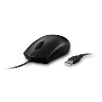Kensington Pro Fit® Abwaschbare Maus - Beidhändig - Optisch - USB - 1600 DPI - Schwarz
