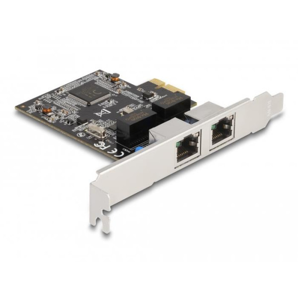 Delock 88615 - PCI Express - RJ-45 - Silber - PC - 1 Stück(e) - Kabelgebunden