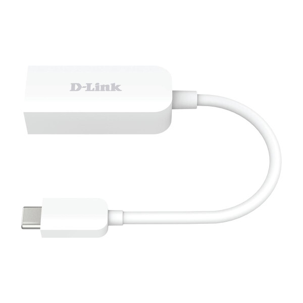D-Link DUB-E250 - Kabelgebunden - USB Typ-C - Ethernet - 2500 Mbit/s - Weiß