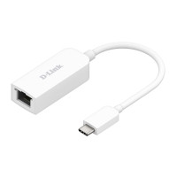 D-Link DUB-E250 - Kabelgebunden - USB Typ-C - Ethernet - 2500 Mbit/s - Weiß
