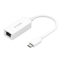 D-Link DUB-E250 - Kabelgebunden - USB Typ-C - Ethernet - 2500 Mbit/s - Weiß